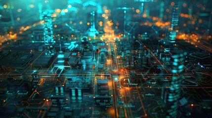 Poster - AI controls systems in cyberspace such as electric grids. Emphasis on presenting cutting-edge technology and AI challenges 