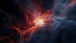Energy explodes as vibrant nebulae ignite the universe