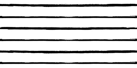 Vector striped pattern, grunge stripe seamless background, black and white brush strokes. grungy stripes, black paintbrush line backdrop