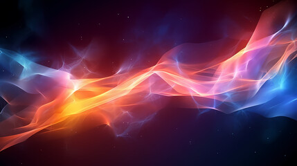 Wall Mural - Energy lightning collision powerful illustration explosion background