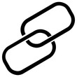 linkage icon, simple vector design