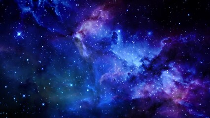 Wall Mural - space background galaxy nebula particles