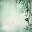mint bamboo background with grungy text