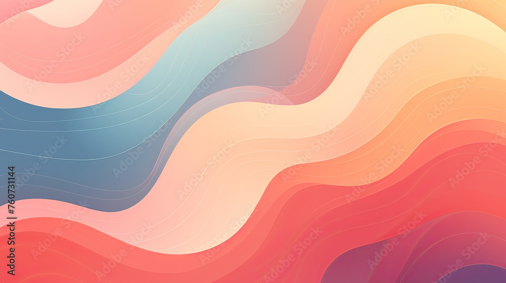 Engaging abstract background inspired by a nostalgic color palette ...