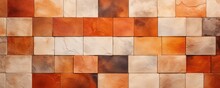 Orange Marble Tile Tile Colors Stone Look, In The Style Of Mosaic Pop Art