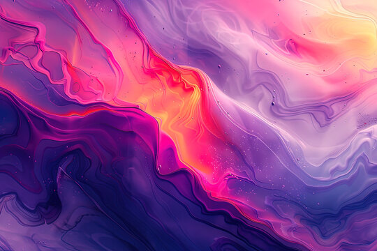 Multi layers color texture. Abstract dynamic fluid colors. AI generative.