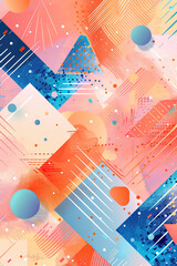 Aufkleber - multi layers color texture. abstract dynamic fluid colors. ai generative.
