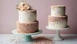 A whimsical cake with cascading edible confetti and sprinkles, capturing the joy and excitement of your special day.