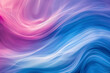 Abstract blue and pink swirl wave background. Flow liquid lines design.