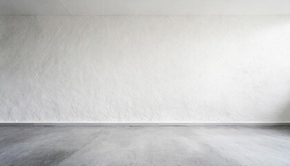 Fototapete - A white wall with a lot of small white dots on it. The wall is empty and has no furniture or decorations