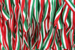 Italian flag tricolor ribbons