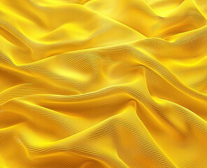 Wall Mural - Yellow background cloth texture, yellow fabric texture