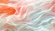 Soft and elegant abstract background with pastel shades. Pink and orange wavy patterns for gentle visual pleasure. Abstract artistic waves in soft colors for peaceful design.