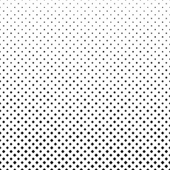 Poster - Random geometrical abstract diagonal square pattern background - monochrome vector design