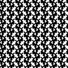 Poster - Random geometric pattern background - seamless monochrome repeating repetitive abstract vector graphic