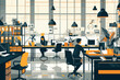 © Alex - Productivity Boost in the Workplace: Enhancing Efficiency in a Modern Office