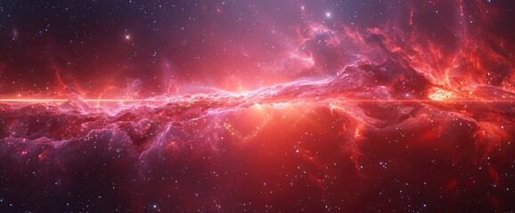 galaxy outer space starry sky purple red abstract star pattern futuristic nebula, desktop wallpaper 