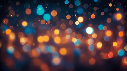 Luxurious golden bokeh background