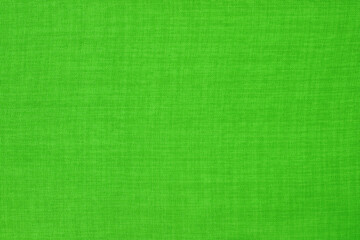 Wall Mural - Green lime linen fabric cloth texture for background, natural textile pattern.