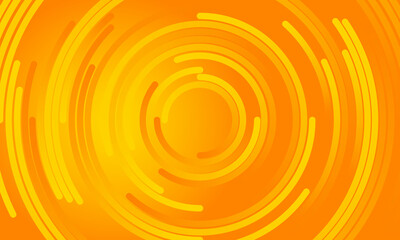 Wall Mural - Orange geometric background Modern abstract covers  style vector design