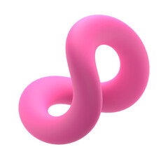 Poster - 3D twisted Circle