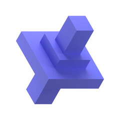 Poster - 3D Abstract Shape