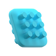 Poster - 3d patterned square