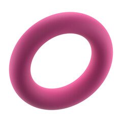 Poster - 3D rounded torus