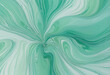 a gentle flow of mint green and seafoam blue abstract shape for backgrounds