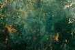 Grunge Background Texture in the Colors Green and Gold created with Generative AI Technology