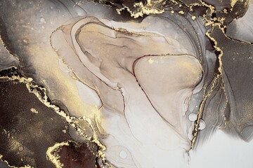  Original artwork photo of marble ink abstract art. High resolution photograph from exemplary original painting. Abstract painting was painted on HQ paper texture to create smooth marbling pattern.