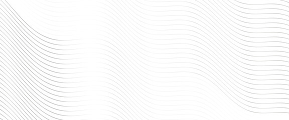 Poster - Vector abstract wave element for design, curve wave seamless pattern, line wave abstract stripes design wallpaper background.
