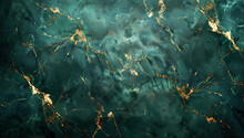Edgy Green Marble Wall Background