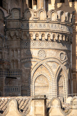 Sticker - the cathedral of Palermo in Sicily