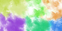 Beautiful Abstract Watercolor Background. Beauty Sweet Pastel Yellow And Green Colorful With Fluffy Clouds On Sky. Multi Color Rainbow Image. Abstract Fantasy Growing Light.










.
