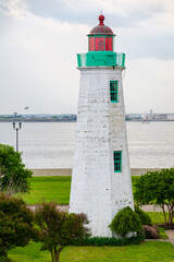 Fort Monroe National Monument, in Hampton, Virginia, at Old Point Comfort