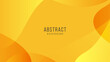 Abstract yellow background with dynamic effect. minimal flat style. vector illustration