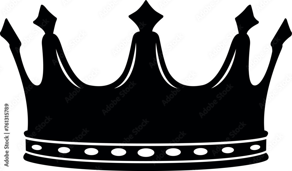 Vector de Stock King Crown SVG Cut File for Cricut and Silhouette, EPS ...