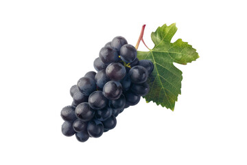 piece of grapes isolated on transparency background PNG