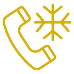 Sticker - Cold Calling Icon Style