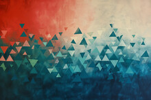 Abstract Of Small Coloured Triangles
