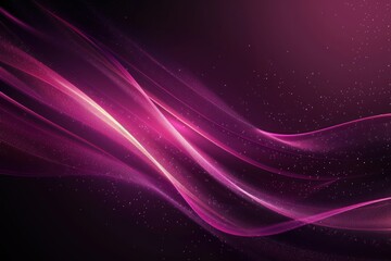 Canvas Print - Black purple pink abstract grainy poster background vibrant color wave dark noise texture cover header design