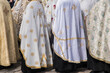 Ritual vestments in an official ceremony of the Orthodox Christian Church