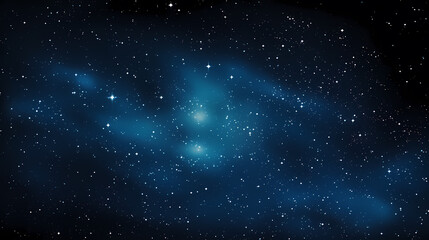  Dark blue night sky stars background
