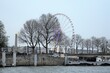 Paris, France 03.23.2017: The giant Ferris wheel (Grande Roue) is set up on Place de la Concorde