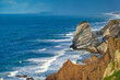 Cabo da Roca or Cape Roca is a cape which forms the westernmost of mainland Portugal, of continental Europe, and of the Eurasian land.