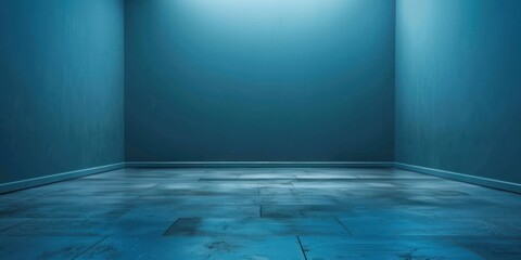 A photography of blue empty background