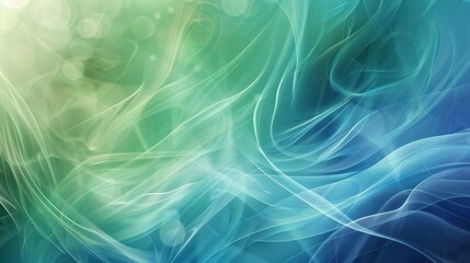 Wall Mural - A photography of blue green abstract background