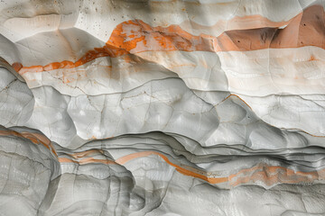 Poster - Surreal colorful landscape inspired by Grand Canyon. Rock texture, rock formations. Abstract colorful background image. Created with Generative AI technology