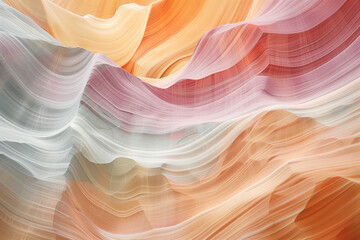 Poster - Surreal colorful landscape inspired by Grand Canyon. Rock texture, rock formations. Abstract colorful background image. Created with Generative AI technology